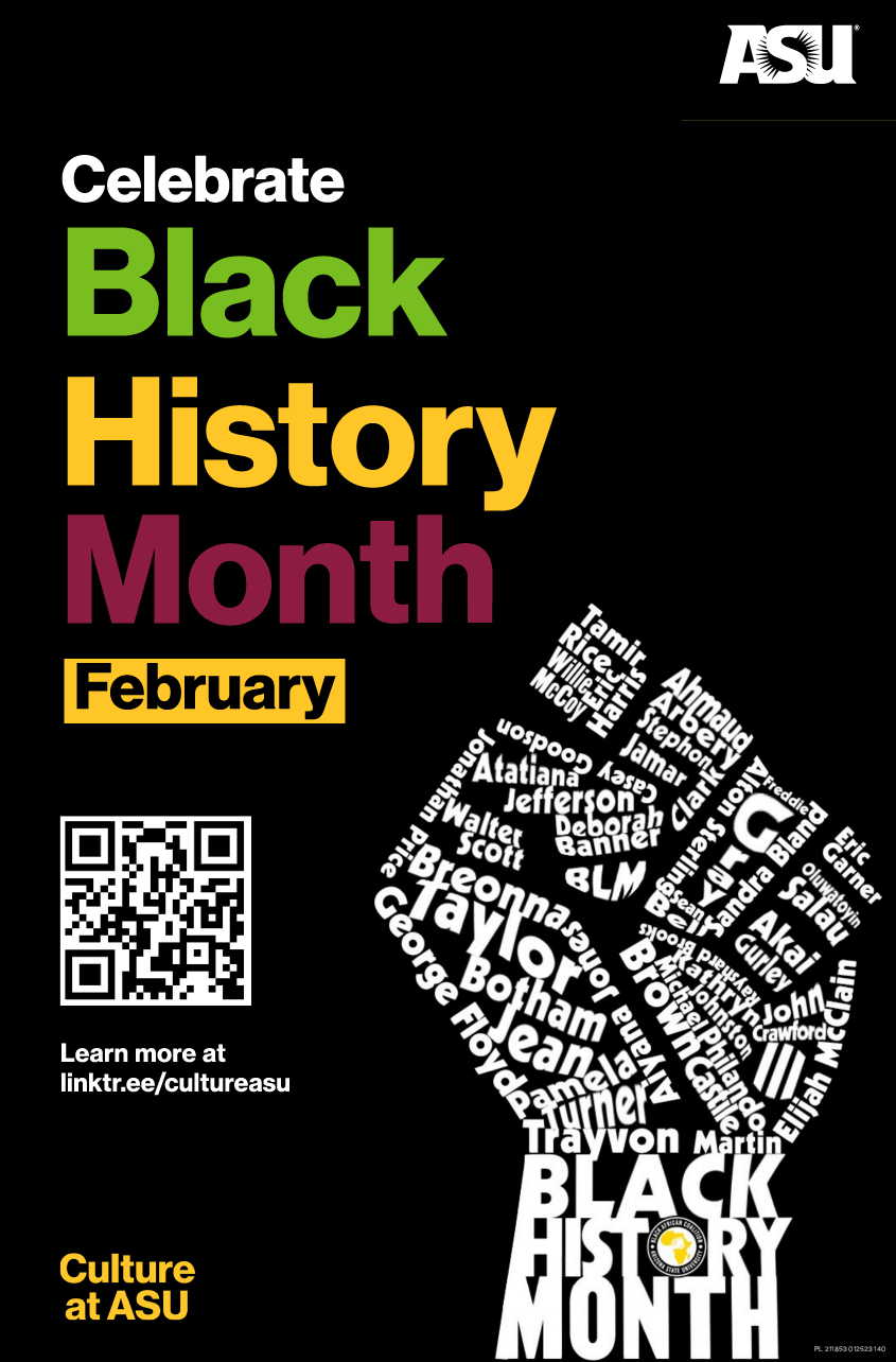 Black History Month Poster for February