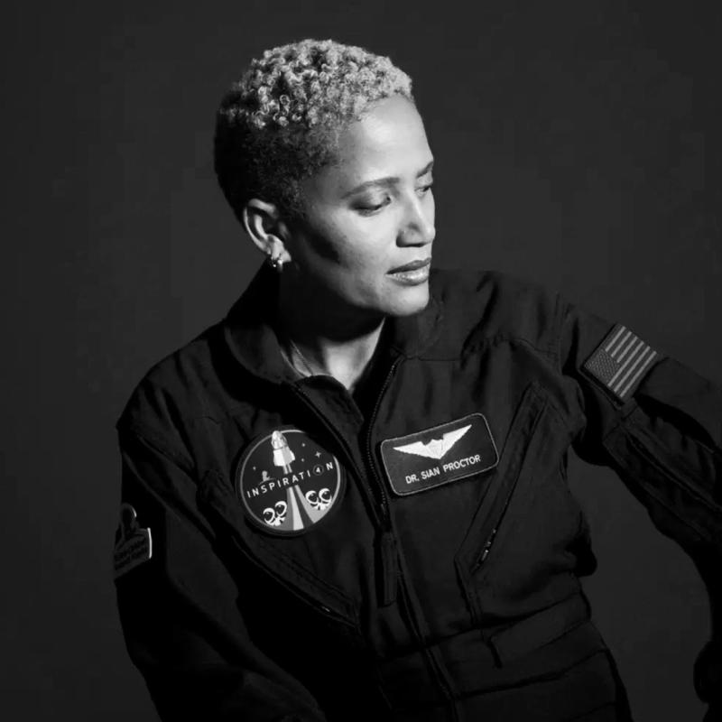 Astronaut and artist Sian Proctor photo for Black History Month