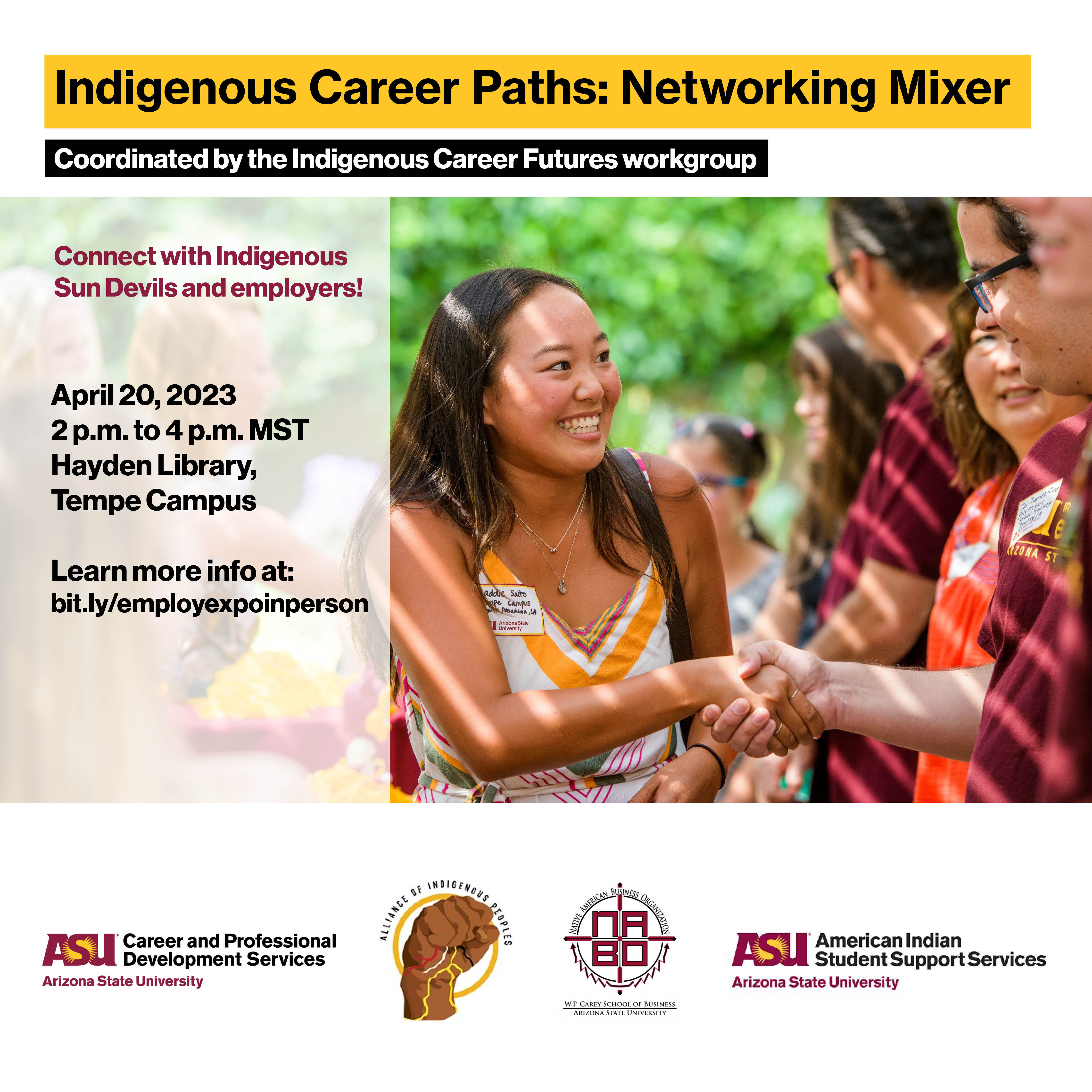 Indigenous Career Paths flyer