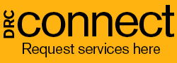 DRC Connect - request services here button