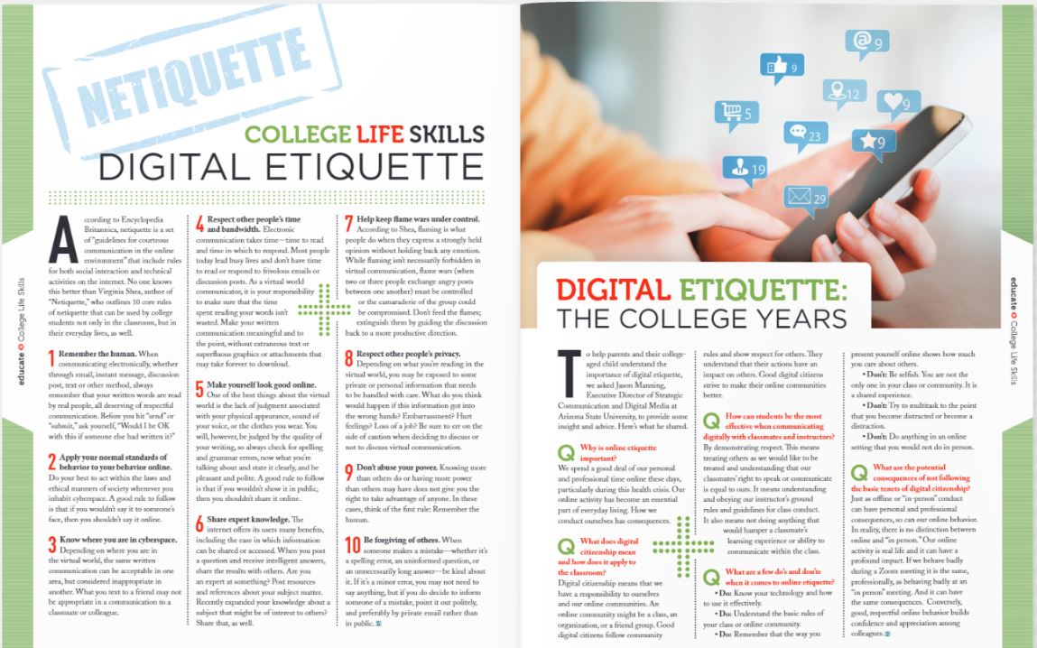 Digital Etiquette (Page 64)