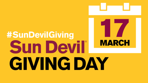 Sun Devil Giving Day March 17