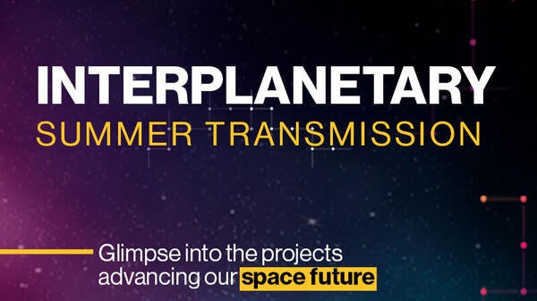 interplanetary Summer transmission flyer
