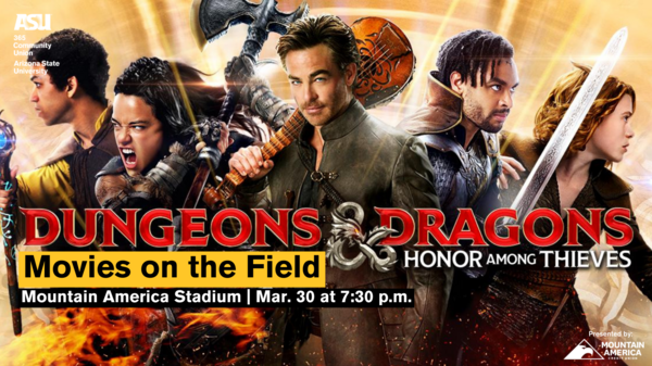"Dungeons & Dragons: Honor Among Thieves" movie poster