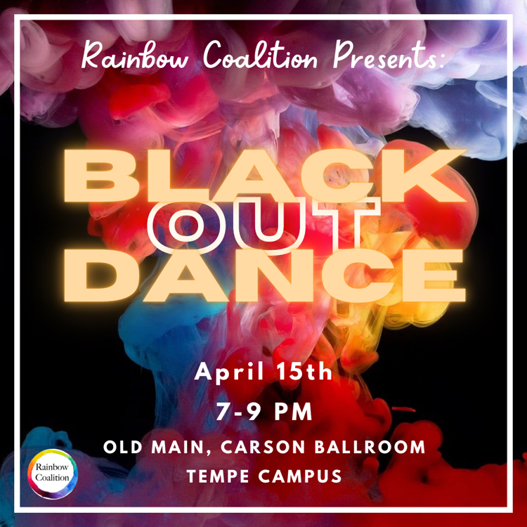 BlackOUT Dance Flyer