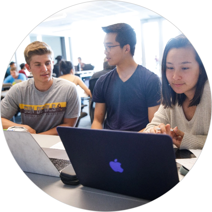 ASU Students collaborating