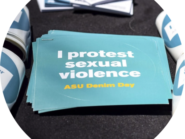 I protest sexual violence