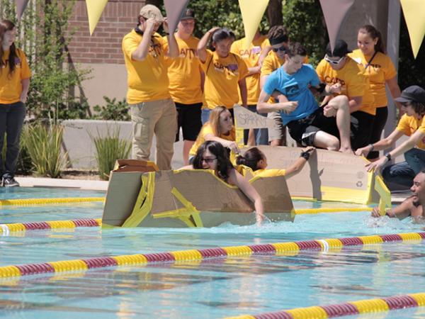 The 16th Annual Cardboard Boat Regatta